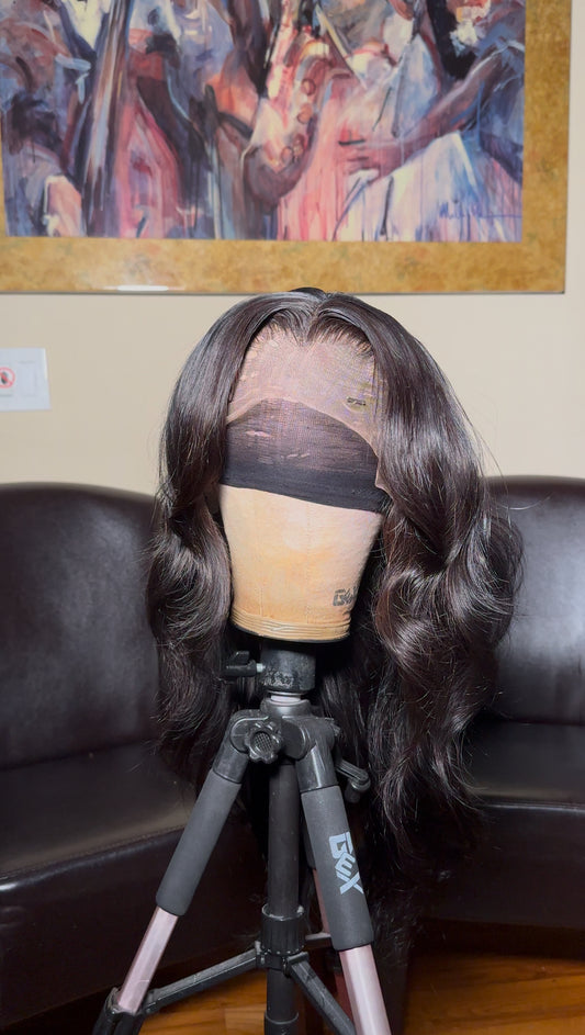 13x6 Lace | 200% Density | Body Wave Wig | Pre-Plucked | Pre-Styled