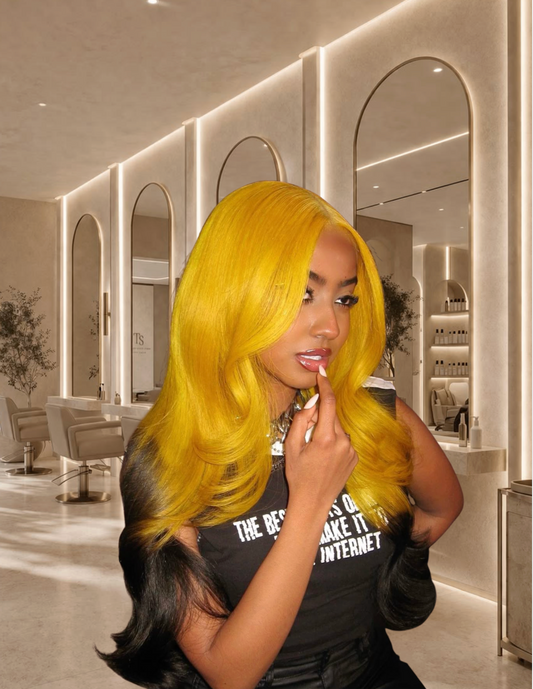 Miss Honey Noir – 13x6 Custom Color Ombré Wig | 200% Density